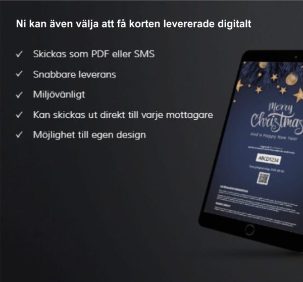 Digitalt kort joyful