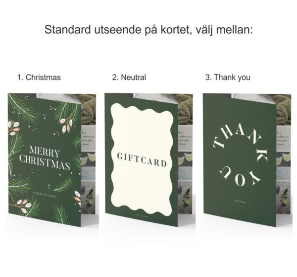 extravagans standardkort valbara